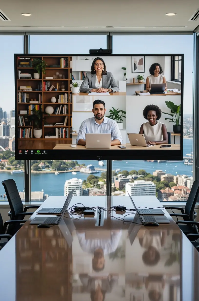 Tech solutions for enhancing global team productivity.